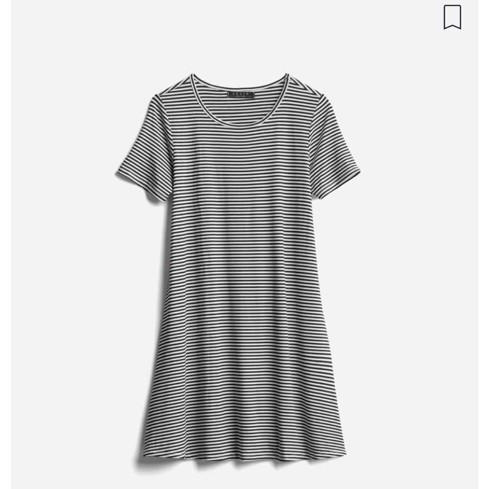 Jolie knit dress, striped XL